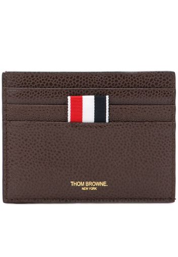 Thom Browne Kartenetui mit Logo - Braun