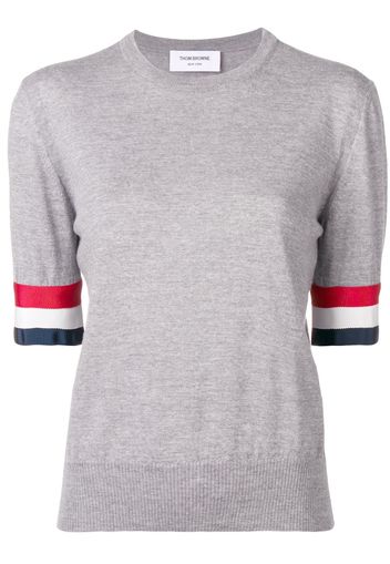 Thom Browne 'RWB' T-Shirt - Grau