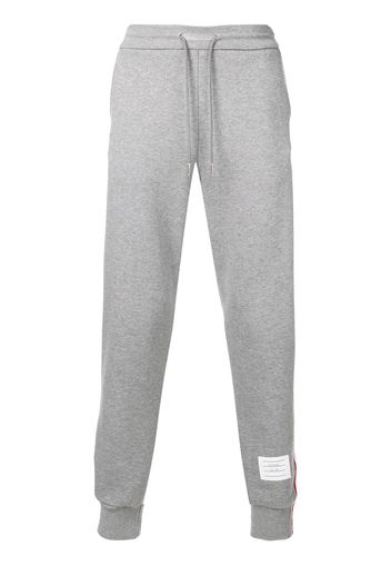 Thom Browne Jogginghose mit Streifen - Grau