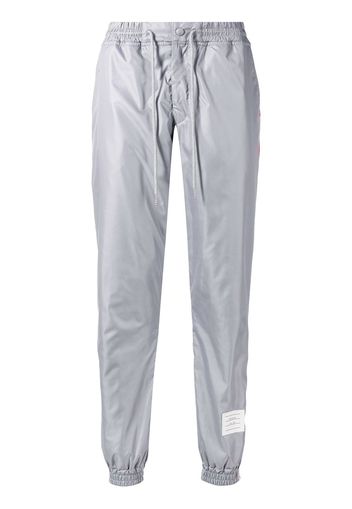 Thom Browne Jogginghose mit Streifen - Grau