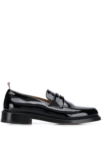 Thom Browne Penny-Loafer aus Lackleder - Schwarz