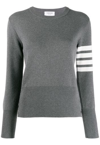 Thom Browne Pullover mit Rundhalsausschnitt - Grau