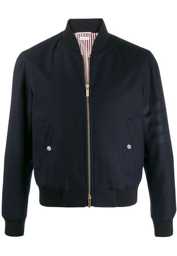 Thom Browne Bomberjacke mit Streifen - Blau