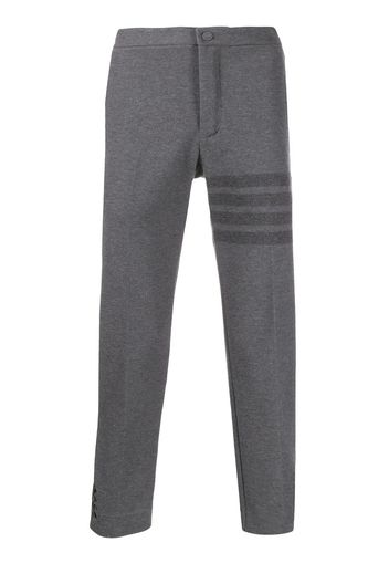 Thom Browne Hose mit Streifen - Grau