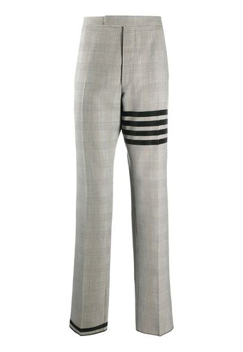 Thom Browne 4-Bar Prince of Wales trousers - Schwarz