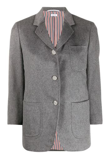 Thom Browne Einreihiger Blazer - Grau