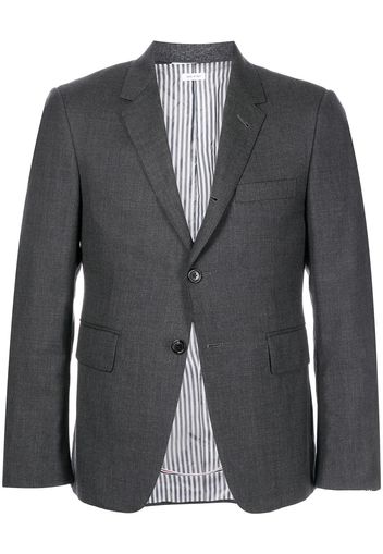 Thom Browne DARK GREY SUPER 120s TWILL CLASSIC SPORT COAT - Grau