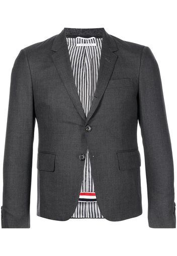 Thom Browne Super 120s high-armhole blazer - Grau