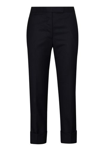 Thom Browne Schmale Cropped-Hose - 415 Navy