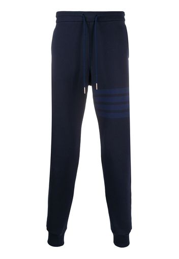 Thom Browne Jogginghose mit Streifen - Blau