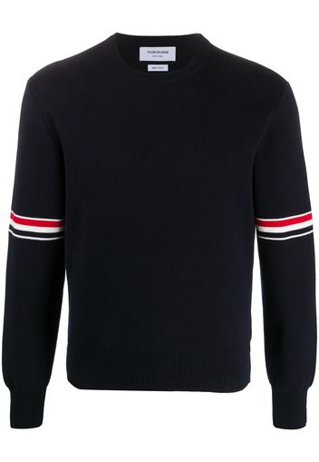 Thom Browne Pullover mit rundem Ausschnitt - Blau