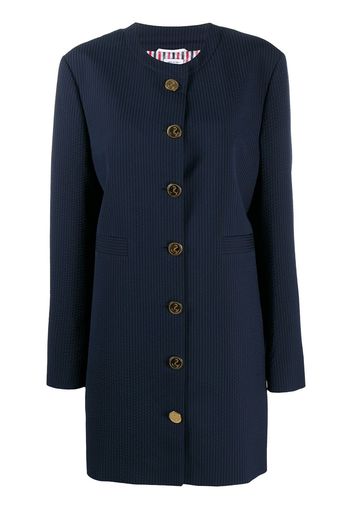 Thom Browne Blazer mit Streifen - Blau