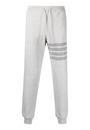 Thom Browne Jogginghose mit Logo-Streifen - Grau