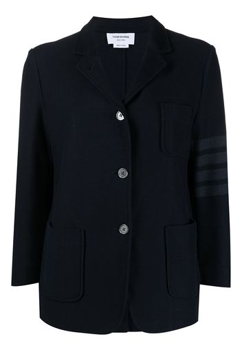 Thom Browne Jacke mit Streifen - Blau