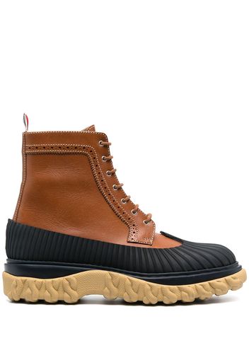 Thom Browne Duck Stiefeletten - Braun