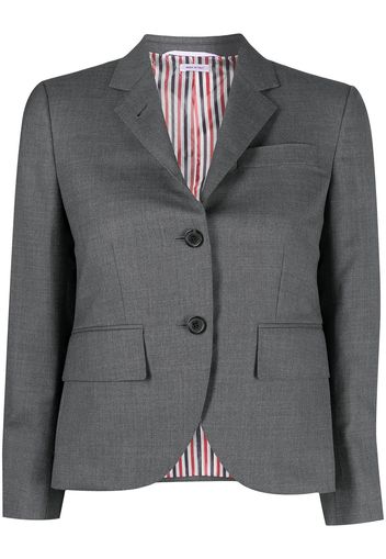 Thom Browne Blazer mit fallendem Revers - Grau