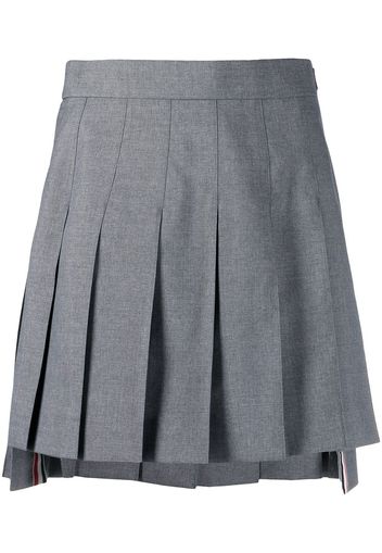 Thom Browne pleated mini skirt - 035 MED GREY