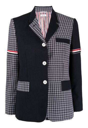 Thom Browne Blazer mit RWB-Streifen - Blau