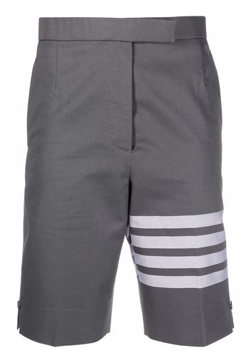 Thom Browne Shorts mit diagonalen Streifen - Grau