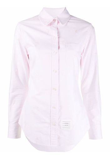 Thom Browne Oxford-Hemd - Rosa