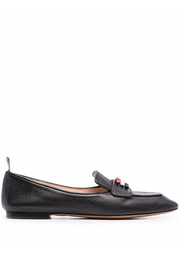 Thom Browne Loafer mit Schleifen - Schwarz