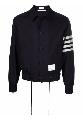 Thom Browne Bomberjacke mit Streifen - Blau