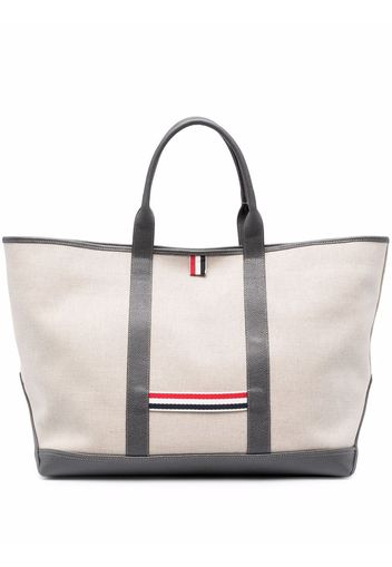 Thom Browne Mittelgroßer Shopper - Nude