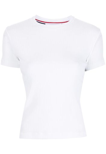 Thom Browne T-Shirt mit Streifen - Weiß