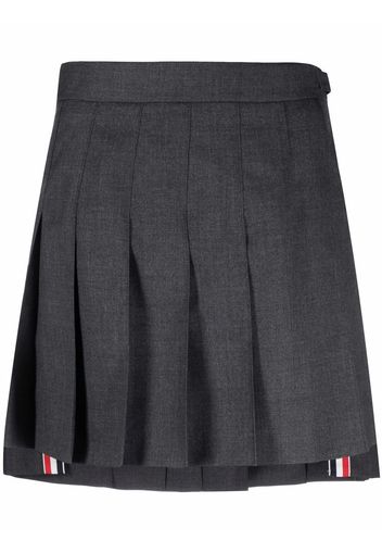 Thom Browne pleated mini skirt - Grau