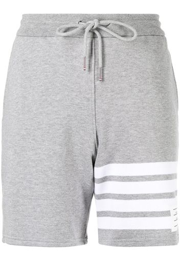 Thom Browne Joggingshorts mit Streifen - Grau