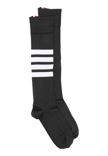 Thom Browne Socken mit Streifen - Grau