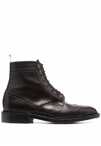 Thom Browne Wingtip Stiefeletten - Braun