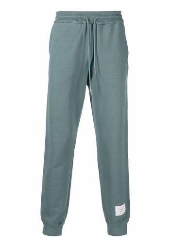 Thom Browne Jogginghose mit Logo-Patch - Blau