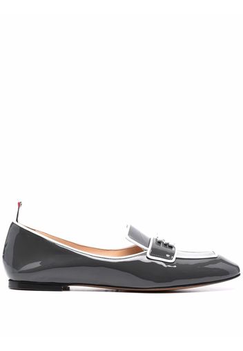 Thom Browne Loafer mit Schleifendetail - Grau