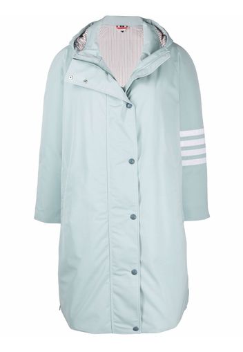 Thom Browne Daunenparka mit Kapuze - Blau