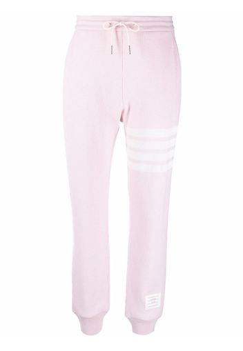 Thom Browne Jogginghose mit Streifen - Rosa