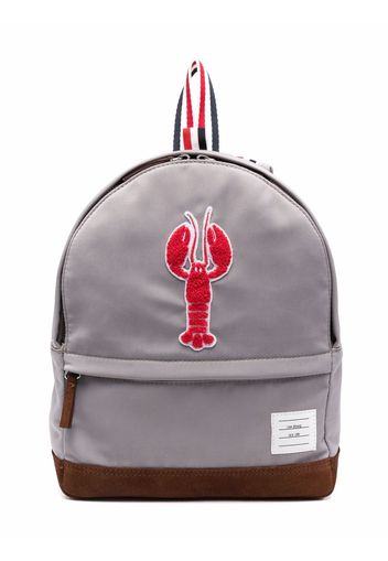 Thom Browne Lobster Icon Rucksack - Grau