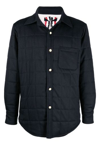 Thom Browne Leichte Daunenjacke - Blau