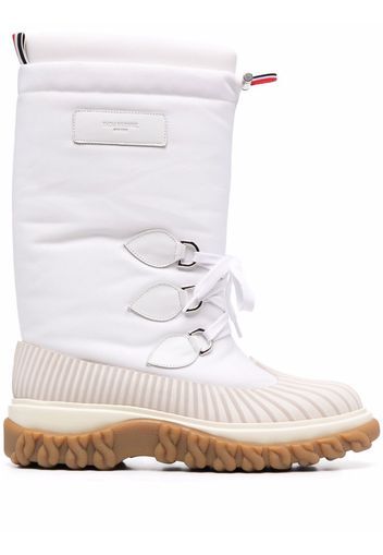 Thom Browne Halbhohe Stiefel - Weiß