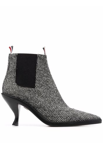 Thom Browne Chelsea Pumps 75mm - Schwarz