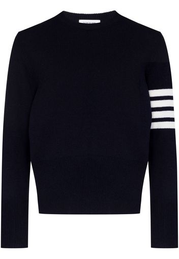 Thom Browne 4-Bar stripe jumper - Blau