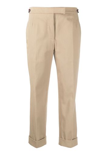 Thom Browne Klassische Cropped-Hose - Braun