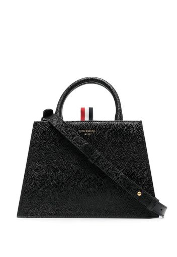 Thom Browne Handtasche mit Logo-Print - Schwarz