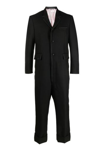 Thom Browne Jumpsuit aus Wolle - 001 BLACK