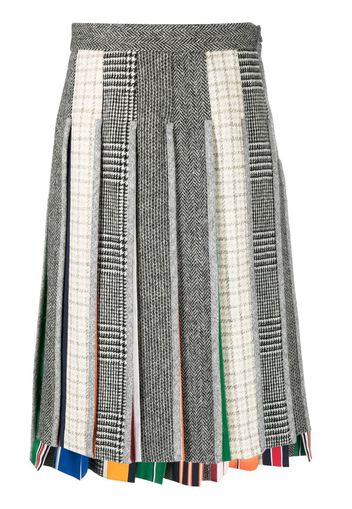 Thom Browne Rock mit Falten - Grau