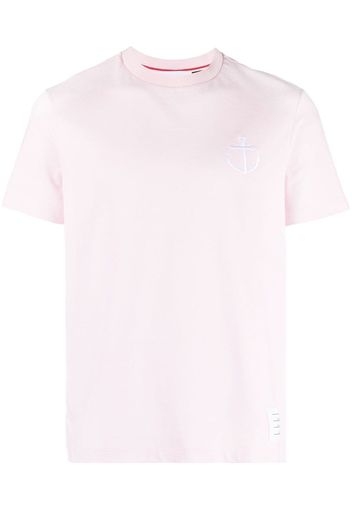 Thom Browne anchor-icon T-shirt - Rosa