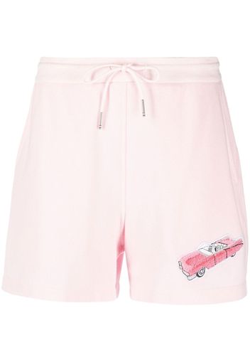 Thom Browne Bestickte Shorts - Rosa