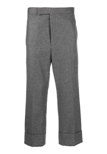 Thom Browne Tief sitzende Hose - Grau