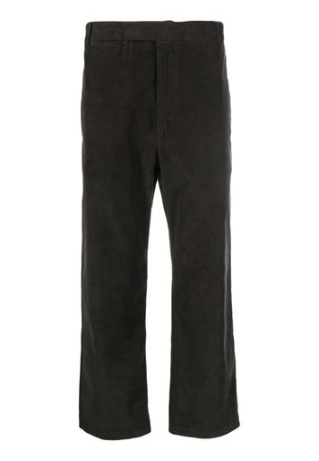 Thom Browne Cropped-Hose aus Cord - Braun