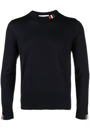 Thom Browne Pullover mit rundem Ausschnitt - Blau